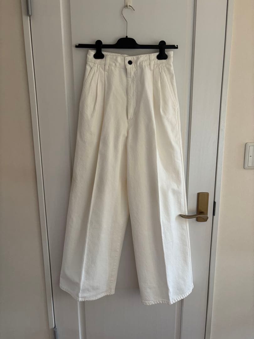 KALLMEYER White Wide Denim Pants Size 38 (11) – Unused with Tags