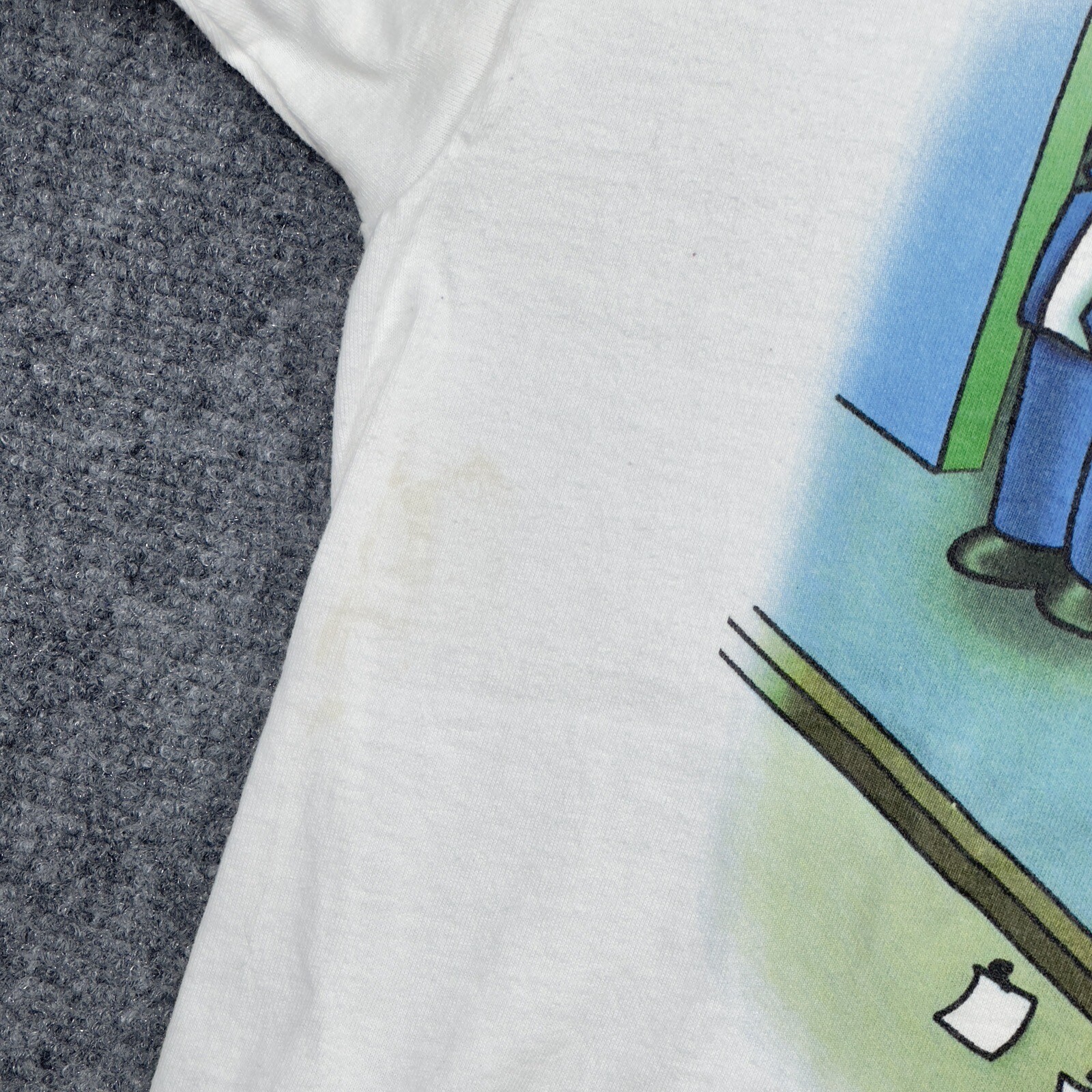 Vintage 90s Dilbert Shirt Large Casual-Day Single-Stitch Tee XL