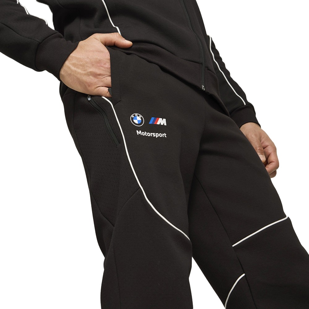 PUMA Bmw Mms Sweatpants Mens Black Casual Athletic Bottoms 62745801