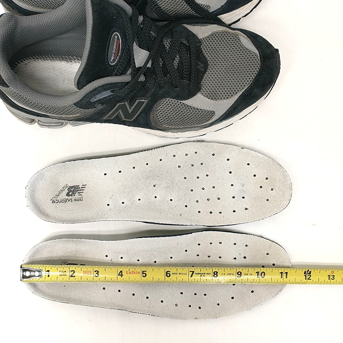New Balance 2002R Mens size 10 M Slate Grey Black Silver NICE!