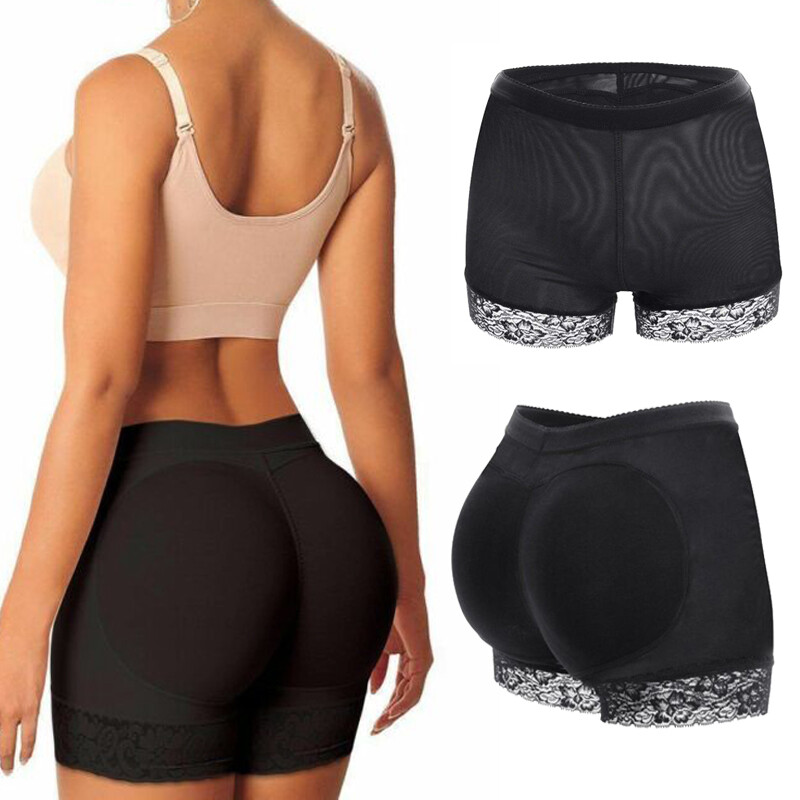 Women Sexy Seamless Butt Lifter Body Shaper Underwear Padded Tummy Control Pants