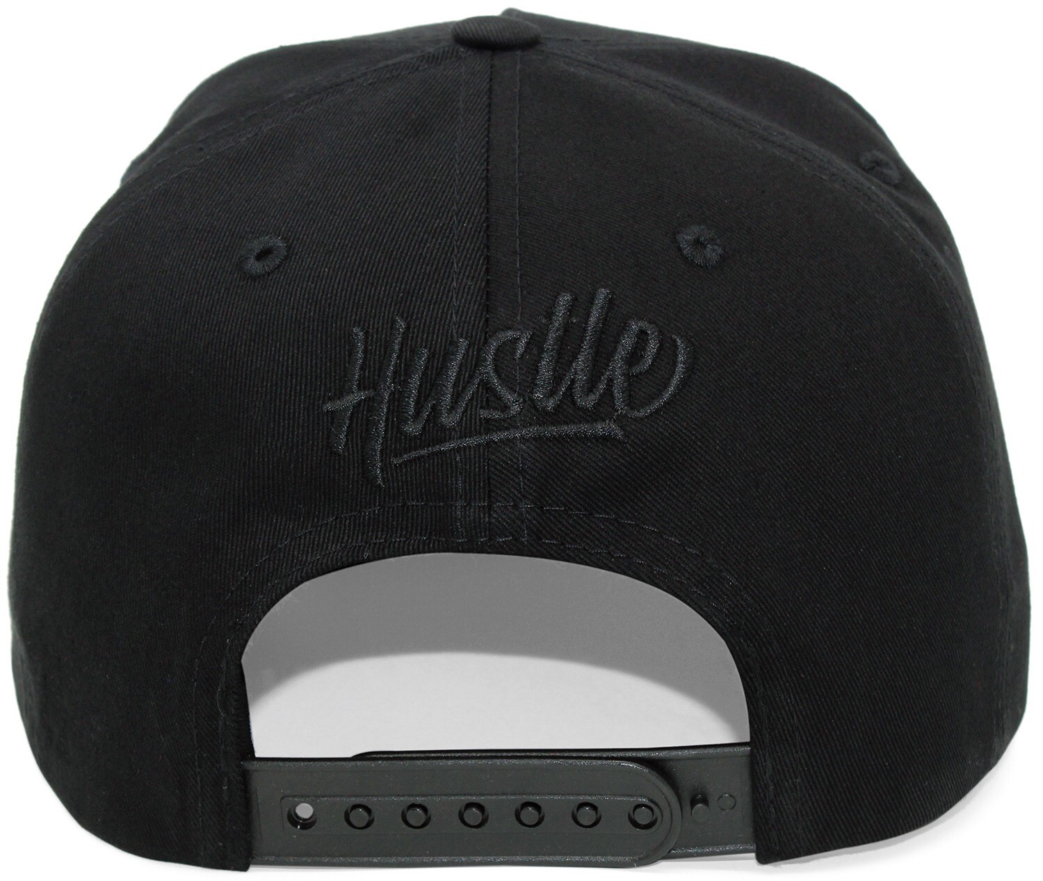 TOP LEVEL : HUSSLE | Front-raised Hussle Embroidery Design Snapback