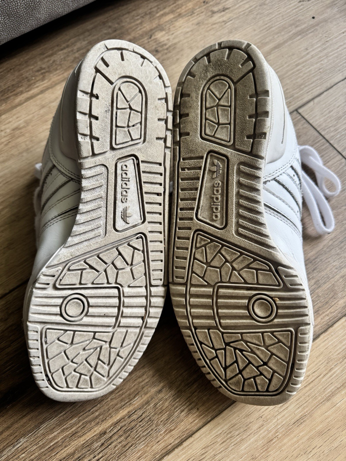 Adidas Forum Low White Leather Sneakers Women’s Size 5 EU 37 1/3 Pre-Owned