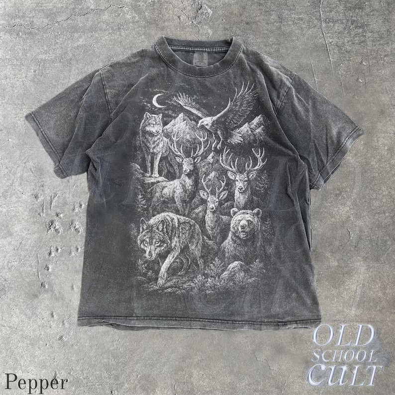 Wildlife Forest Animal Comfort Tee Nature Outdoor Wilderness