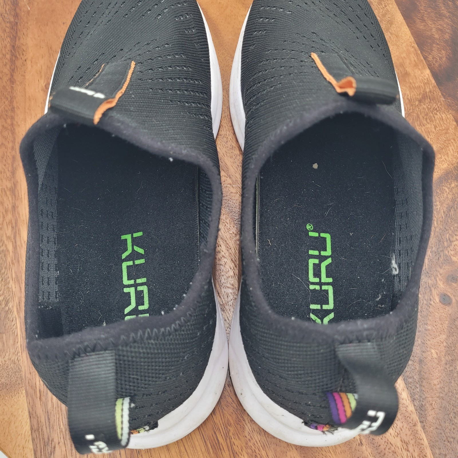 KURU Atom Slip-On Womens Sz 10.5 Shoes Black