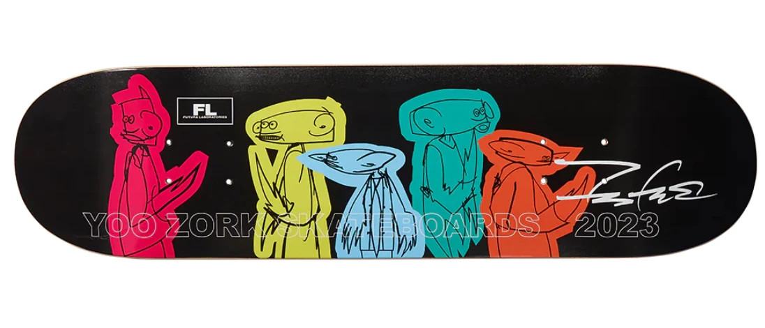 FUTURA LABORATORIES YOO ZORK SKATEBOARD