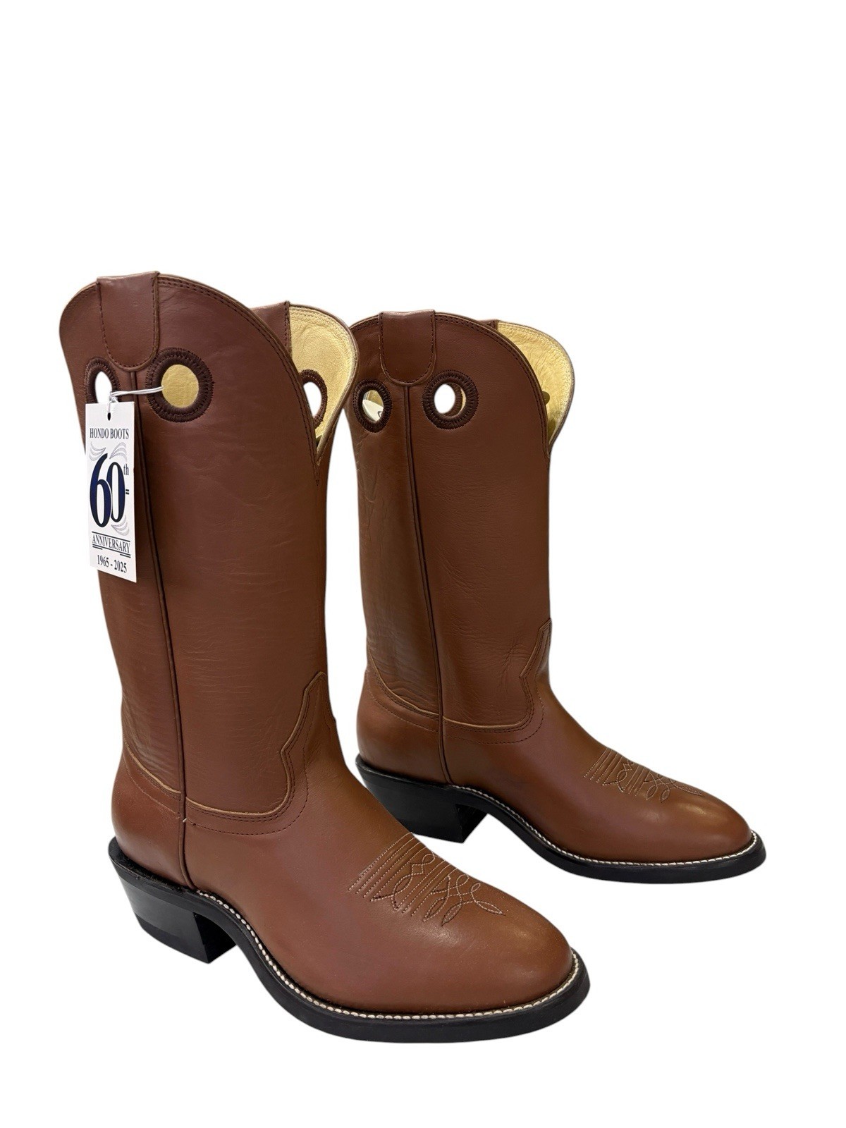 Hondo 7875 Natural Retan Cowboy Boots