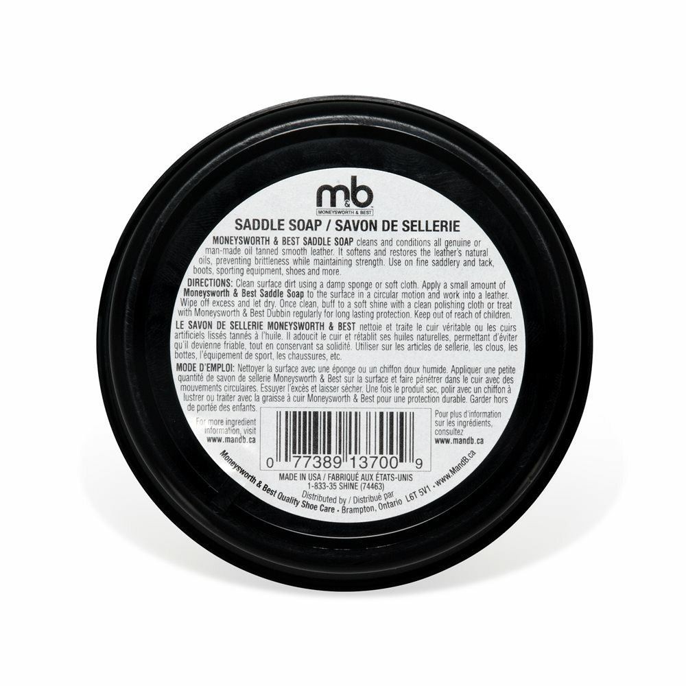 Moneysworth and Best Saddle Soap 4 oz