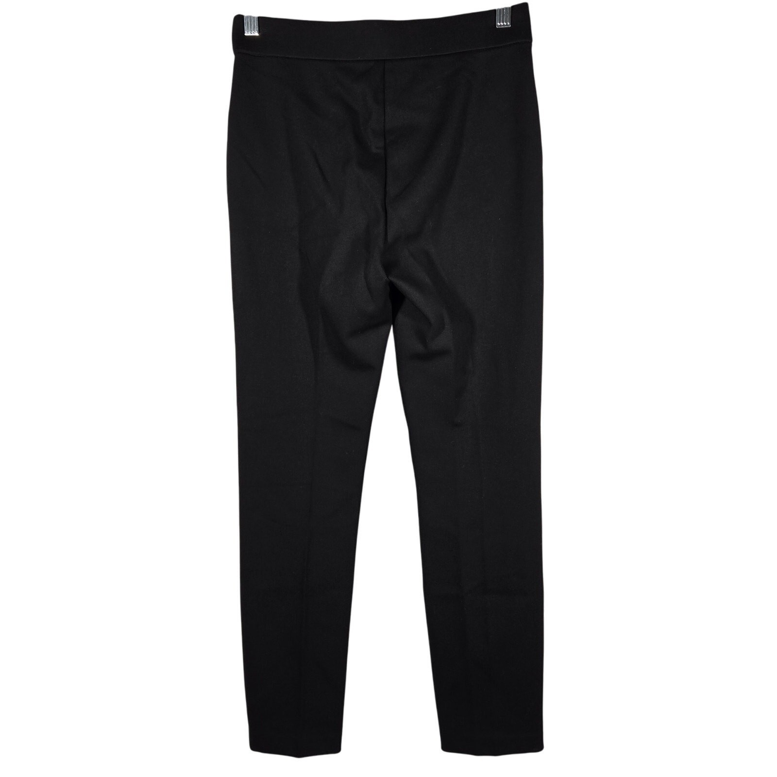 J. Crew Skinny Trouser Italian Ponte Black Pants Size 2 NWT BD303 Mario Bellucci