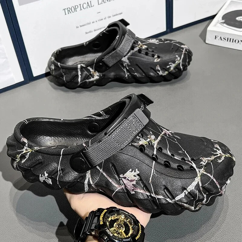 Men’s Crocs Style Inspired NWT All Terrain Waterproof Slip On Clogs Outdoor Clog