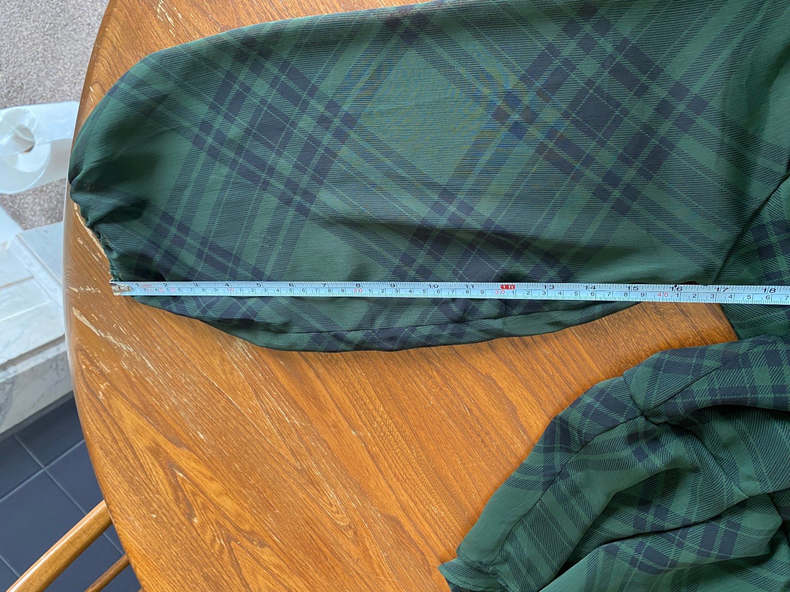 Next Blouse UK 16 Dark Green Long Sleeve Office Work