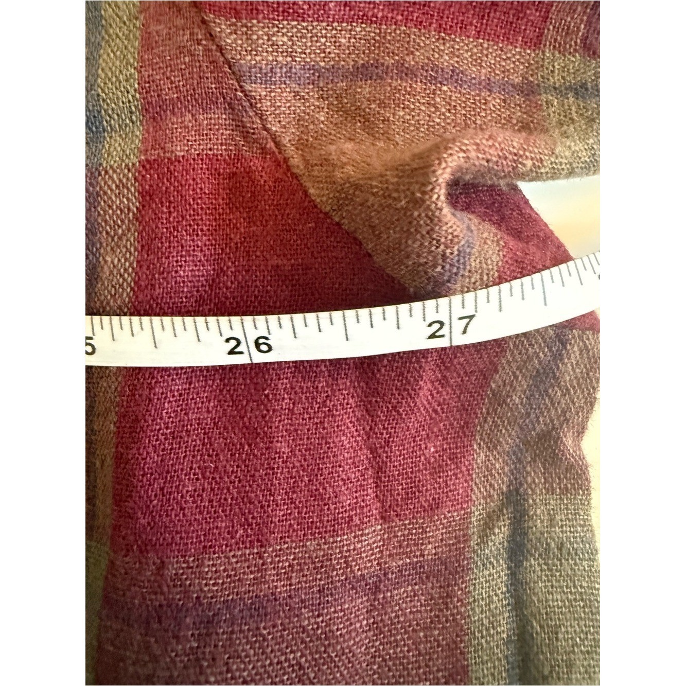 Brixton | Cru Linen Blend Plaid Shirt | XXL | NWT