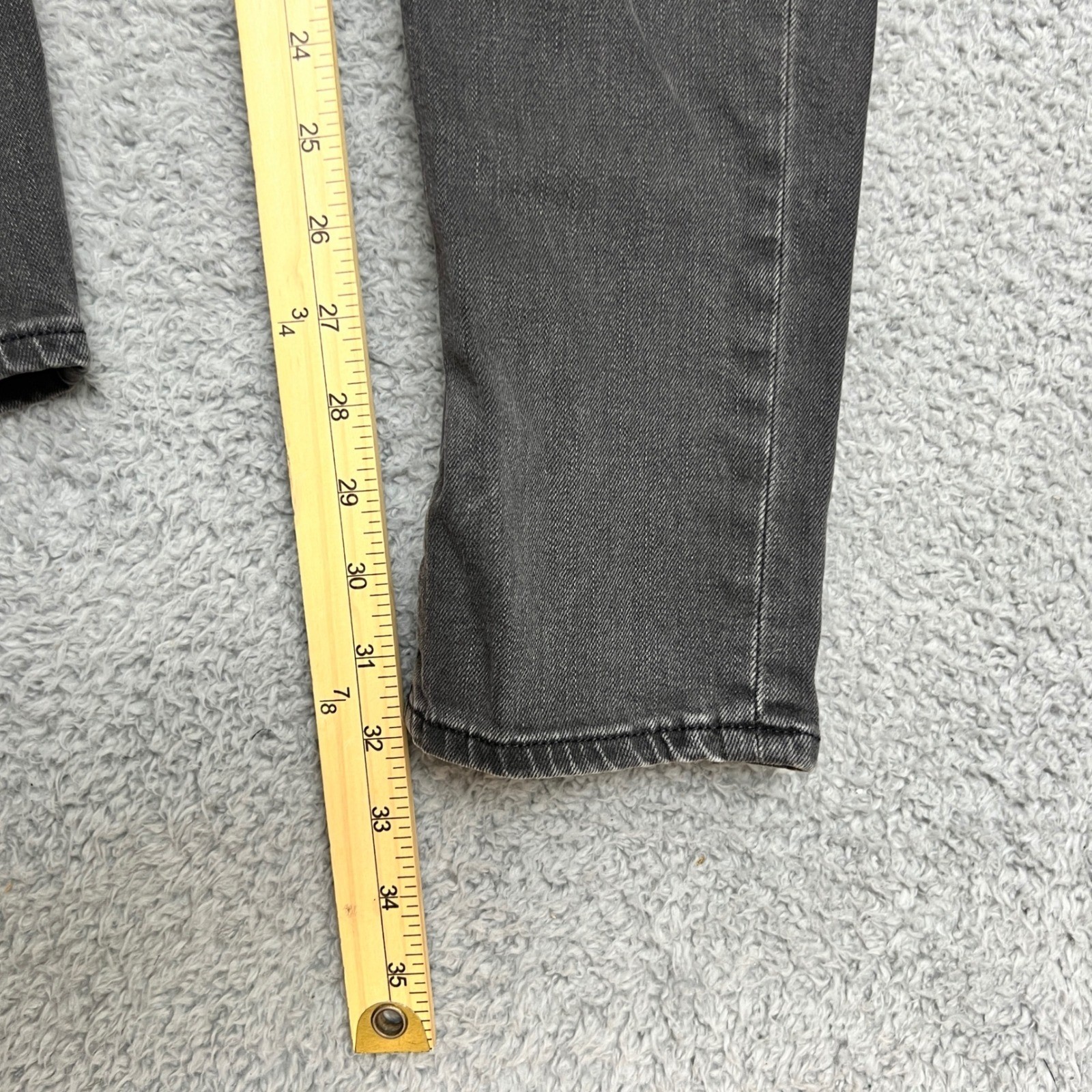 J.Crew Slim Jeans Mens 30×32 Grey Excellent Flex Stretch Denim Faded Wash