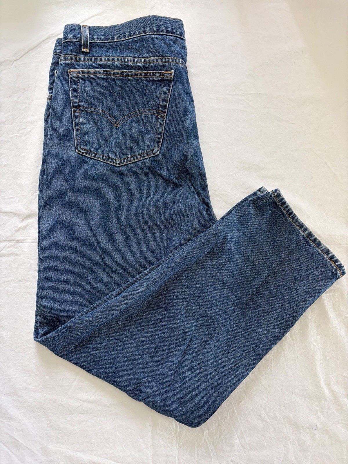 Vintage 90’s Levi’s 540 Men’s 42×30 Relaxed Fit Denim Jeans Brown Tab