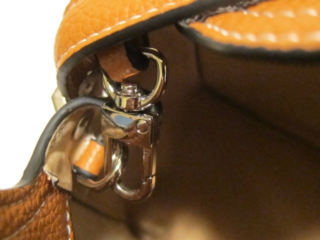 Toteme T Lock Women’s Leather Shoulder Bag – TAN -Style number 241-WAL956-LE002