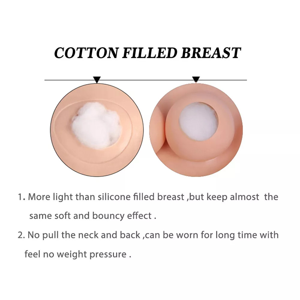 Silicone Breast Forms Fake Breast Huge Boobs 230CM ZP Cup For Crossdresser