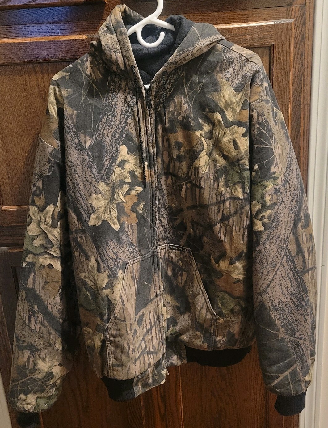Camoflage Heavy Weight Jacket No Tags Men’s Lined Full Zip (Check Description)