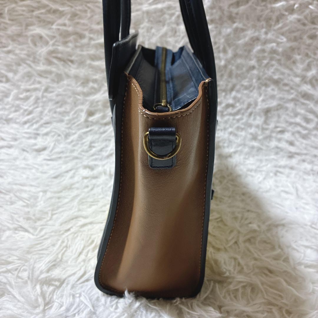 Celine Luggage Nano Shopper Smooth Leather Mini 2way