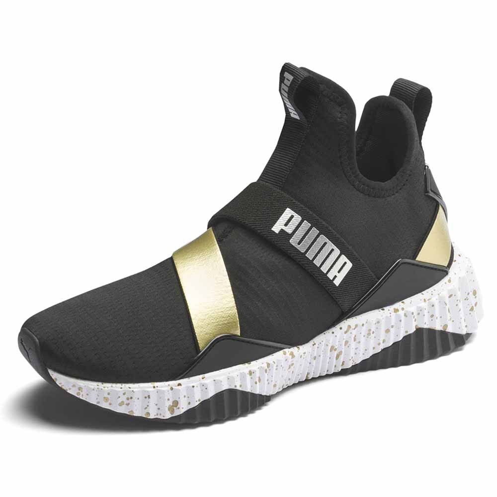 PUMA Defy Metallic Slip On Training Womens Size 5.5 M Sneakers Athletic Shoes 1