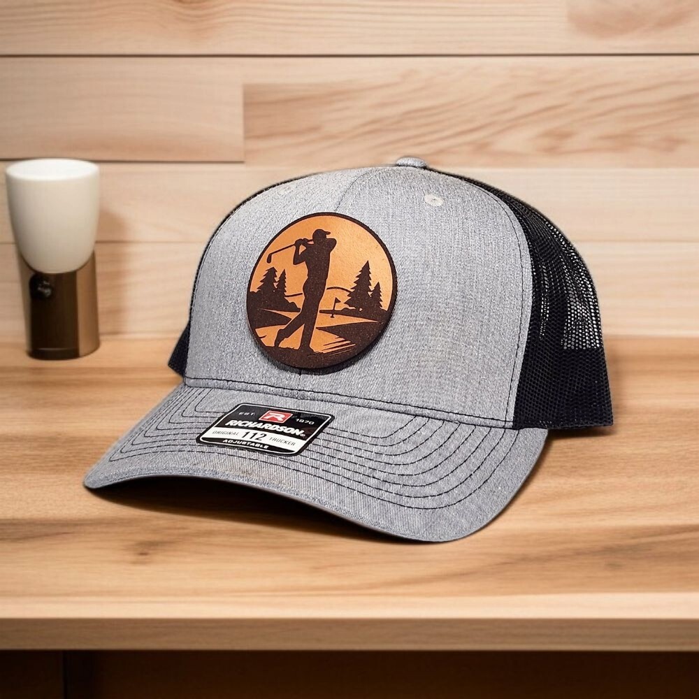 Custom Golf Hat, Trucker Hat, Golfing Hat, Golf Gift for Husband or Boyfriend