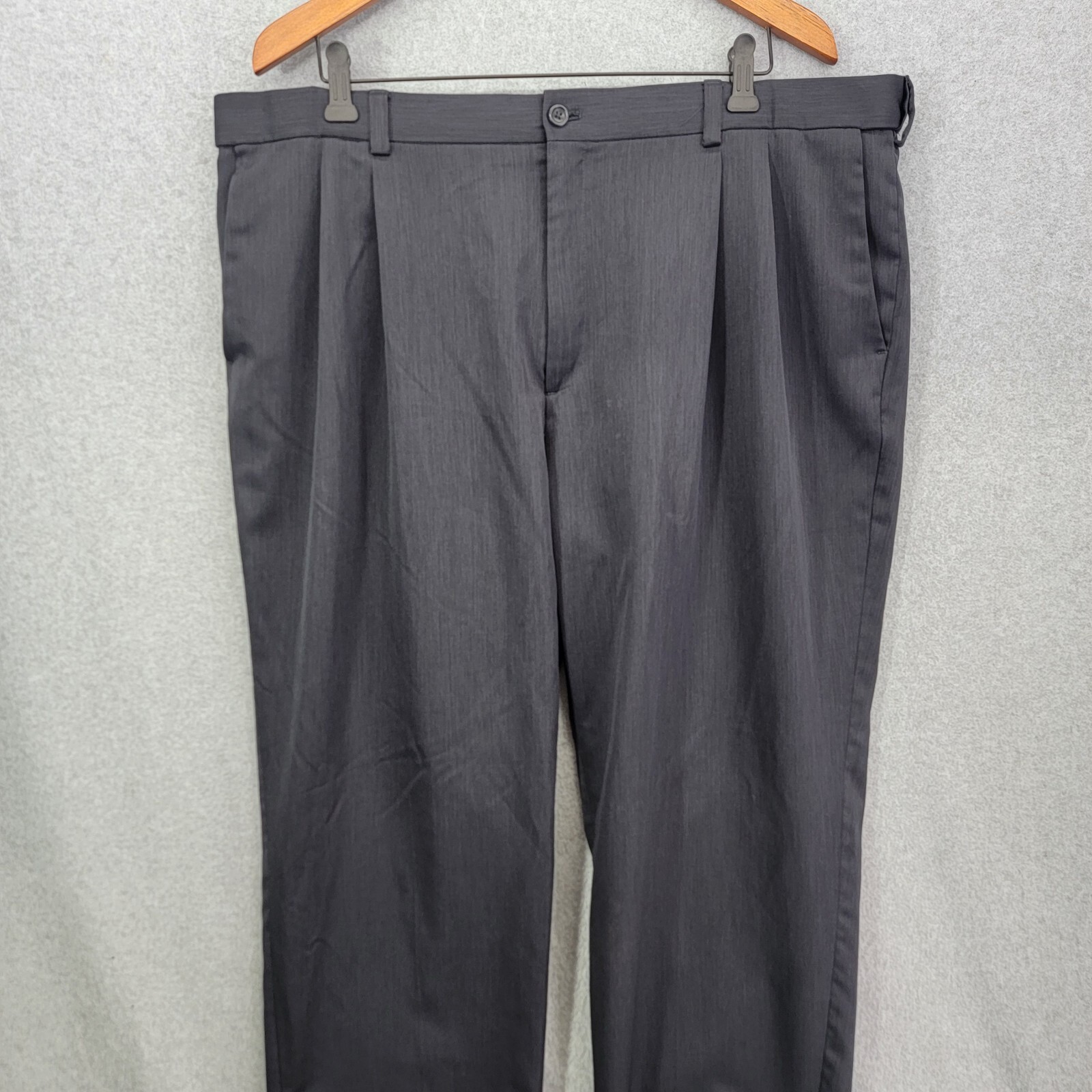 Haggar pants mens 42x 30 WPL386 black