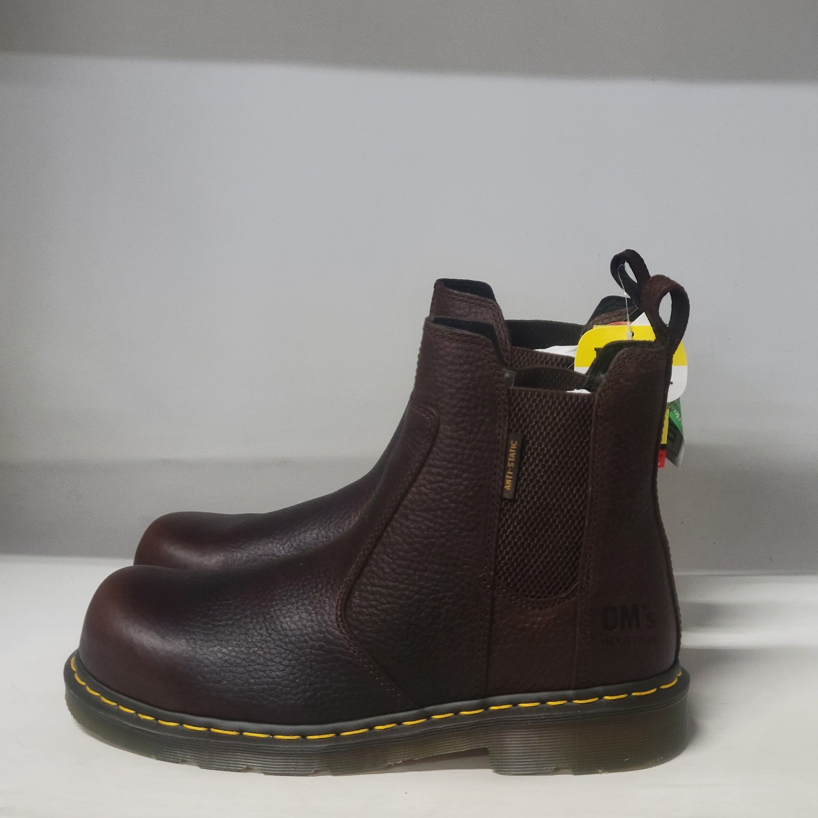 Dr. Martens Fusion Steel Toe Boot Bark Mens Size 10M