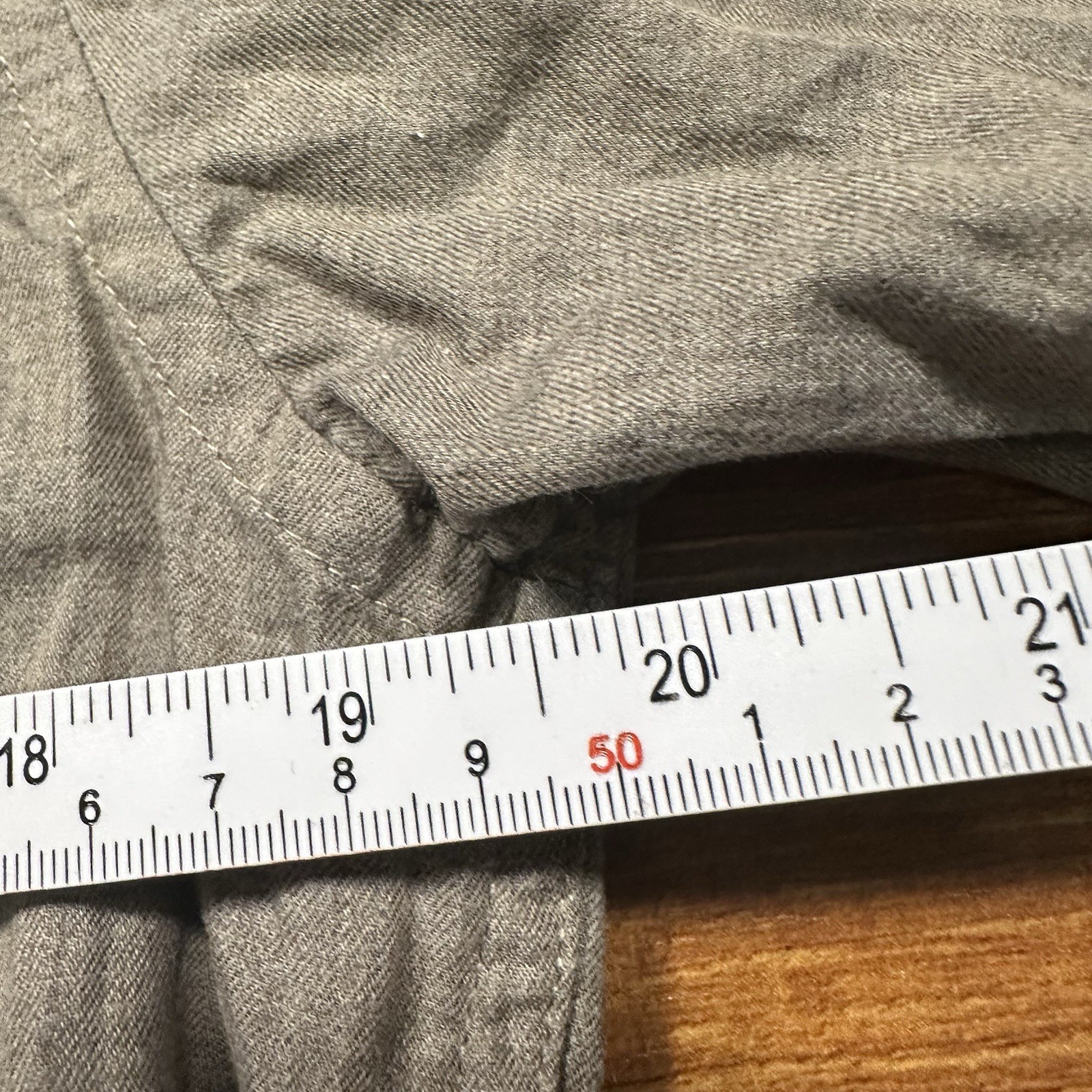 NN07 No Nationality Button Up Shirt Mens M Gray Long Sleeve Career City Retro