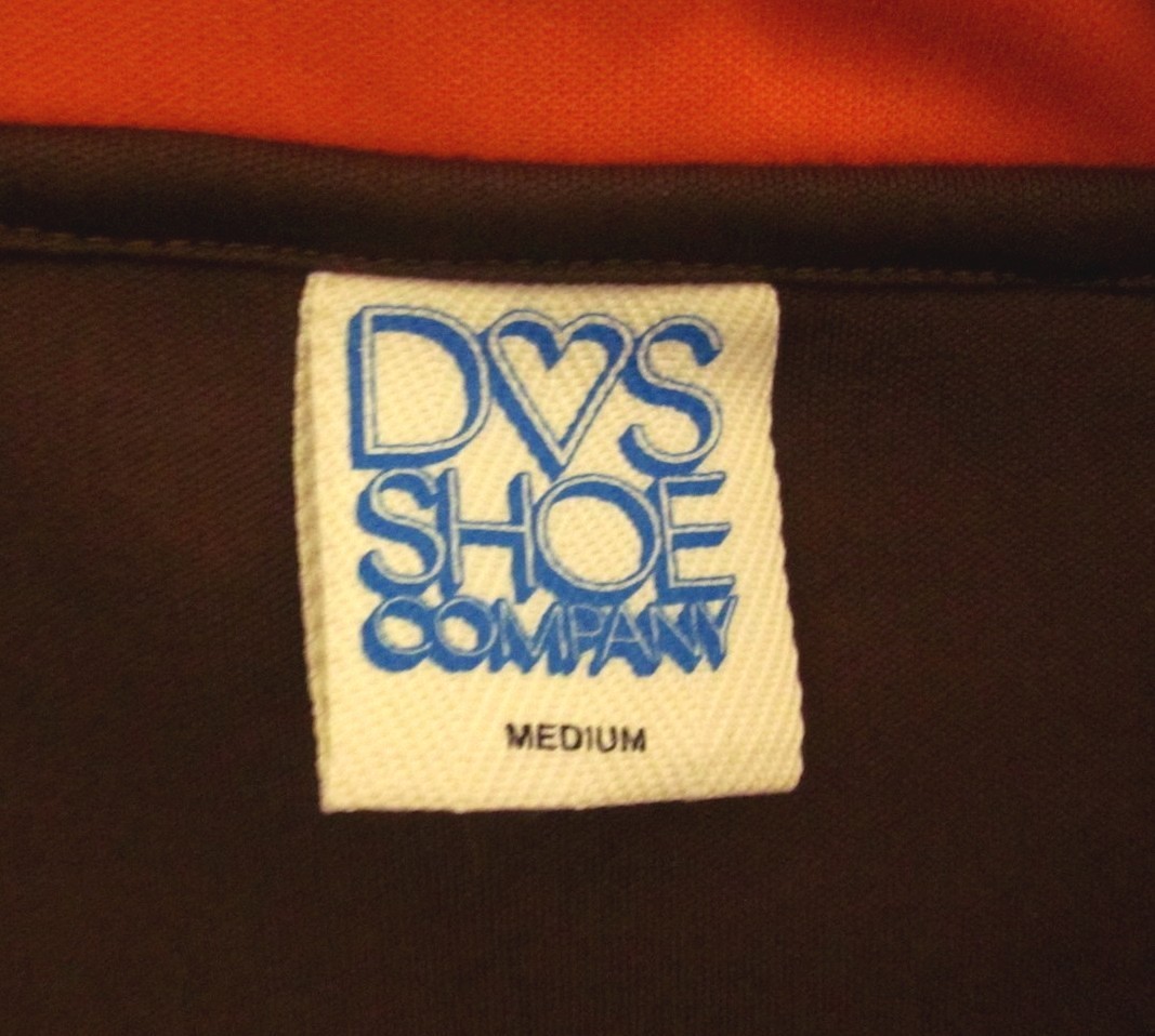 DVS SHOE COMPANY rap throwback track jacket med Tigers mascot hip hop retro