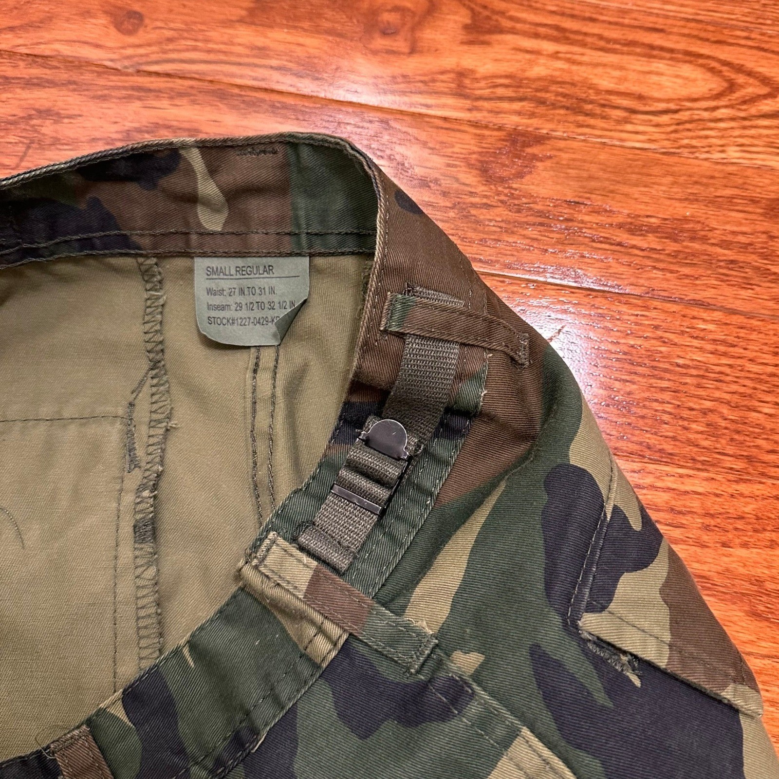 Rothco BDU Woodland Camo Cargo Pants Mens Small Regular Tactical Military
