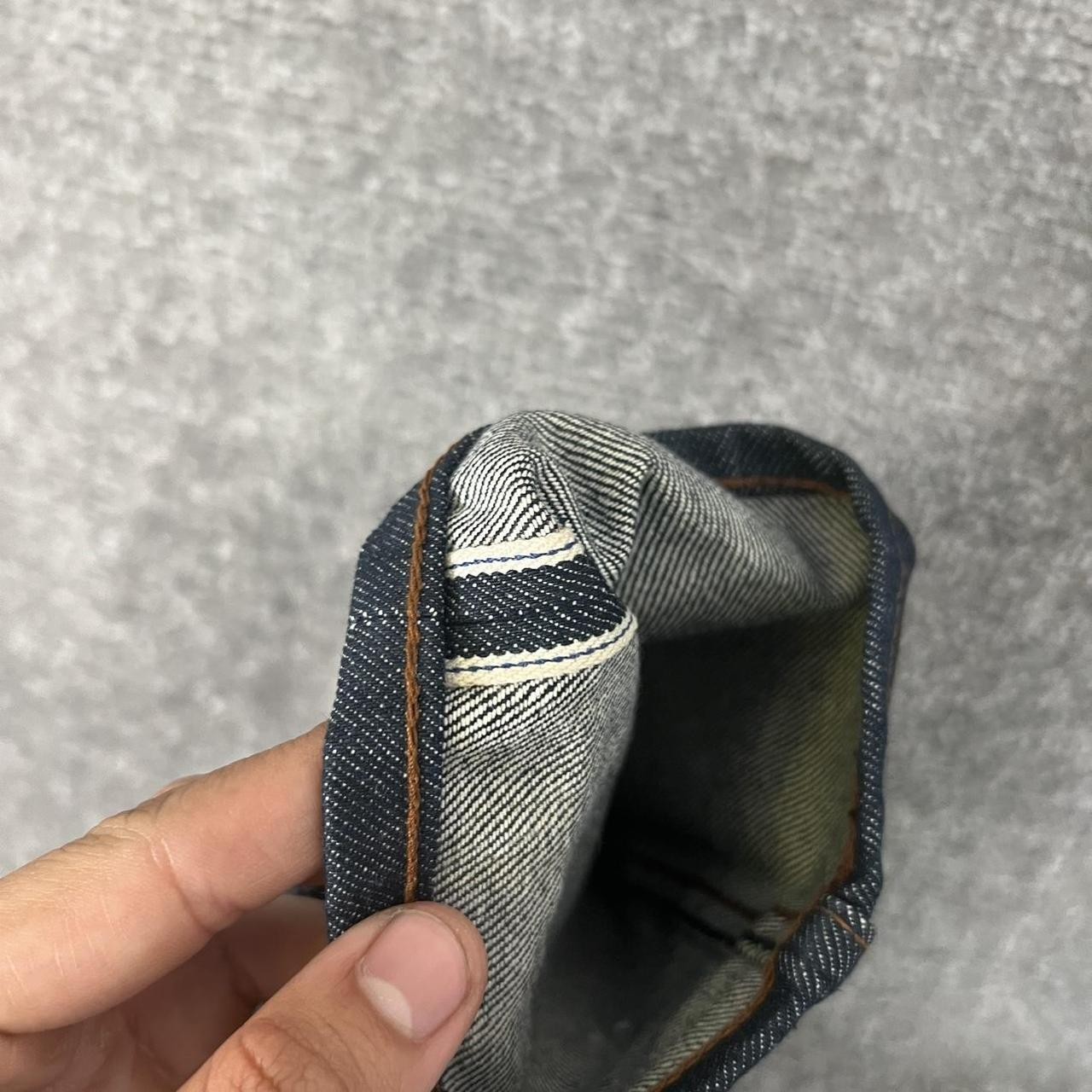 Unbranded Brand 14.5 Oz Selvedge Jeans Men 30 (31X33) Blue Tight Fit Ub401 Denim