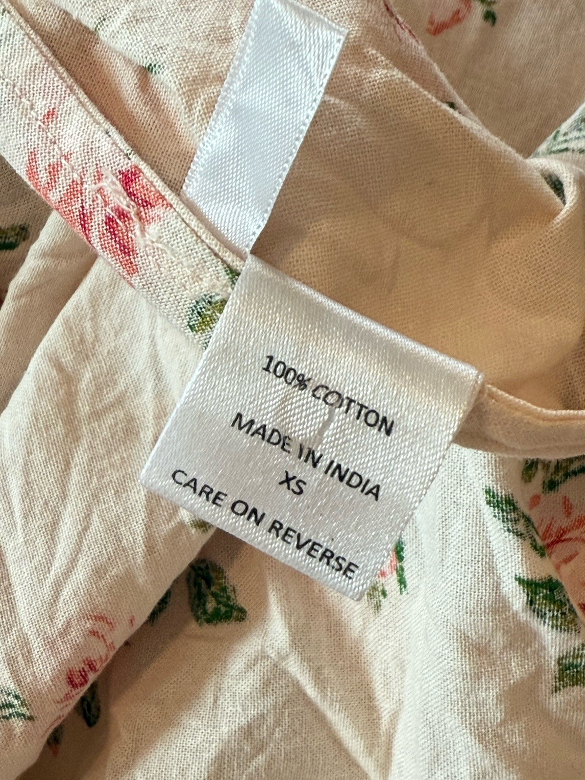 Happy x Nature Women’s XS Dress smocked Floral Boho By Kate Hudson