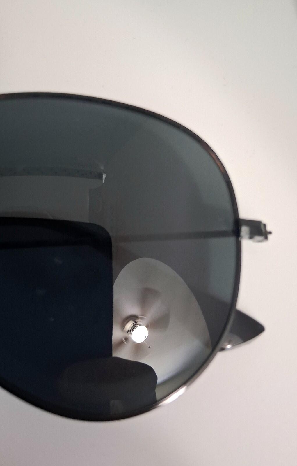 Ray-Ban Aviator 58mm RB3025 Sunglasses with Black Lenses