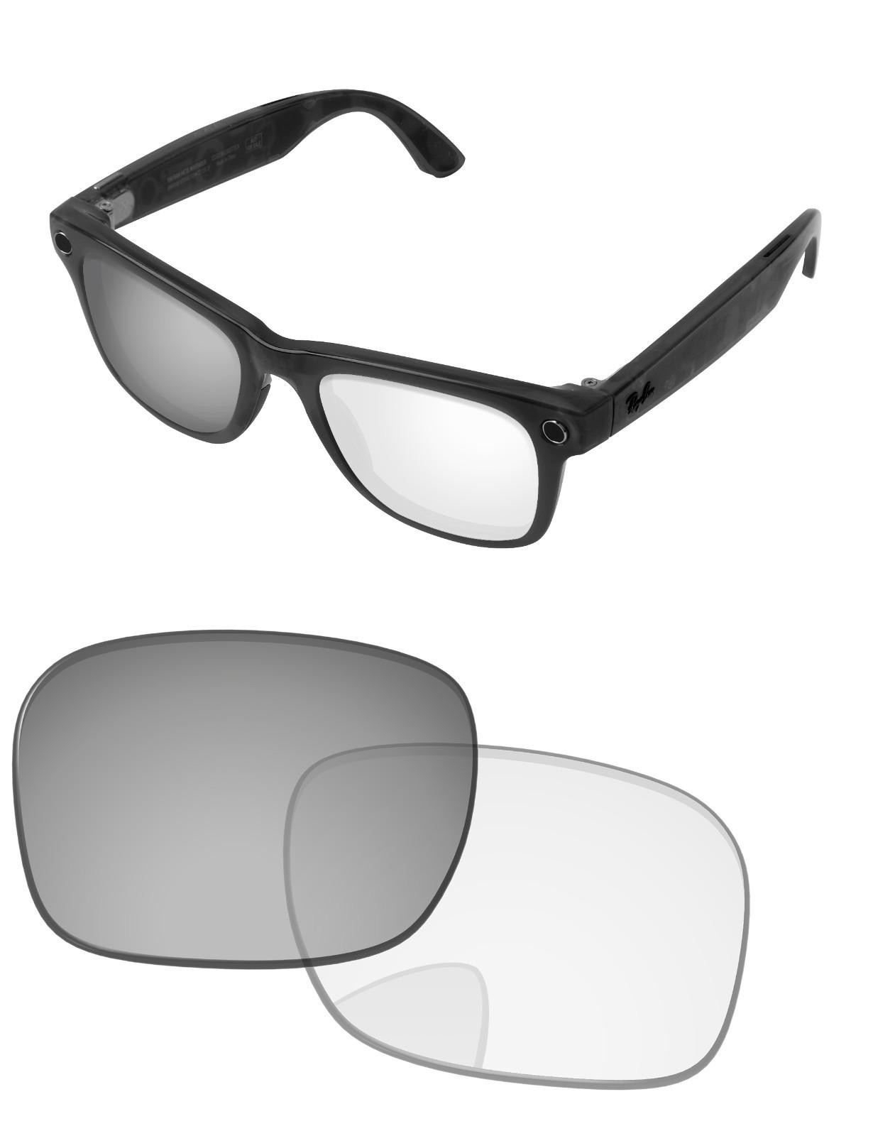 Transition Replacement Lenses For-Ray-Ban Meta Headliner RW4009/RW4013(Gen2) -50