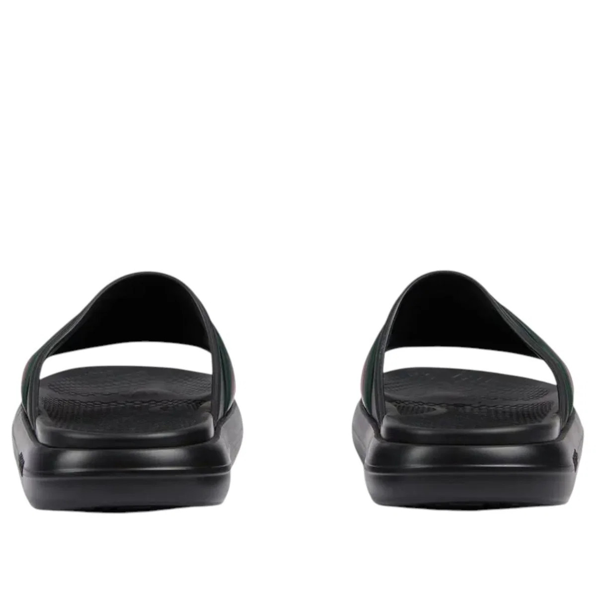 GUCCI Men’s Web Slide Sandal Black/Green/Red Size 9 (US) NIB 780286 J8700 1025