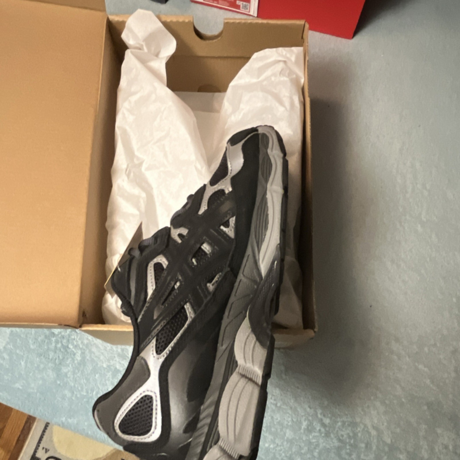 ASICS Gel-NYC Men’s Low Top Lace-Up Sneakers Graphite Grey/Black 1201A789-020