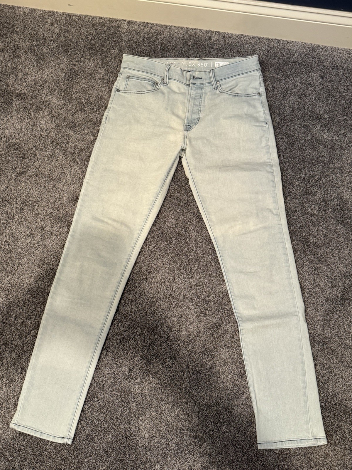 Men’s Arizona Skinny Jeans – 31 x 32 – Light Blue