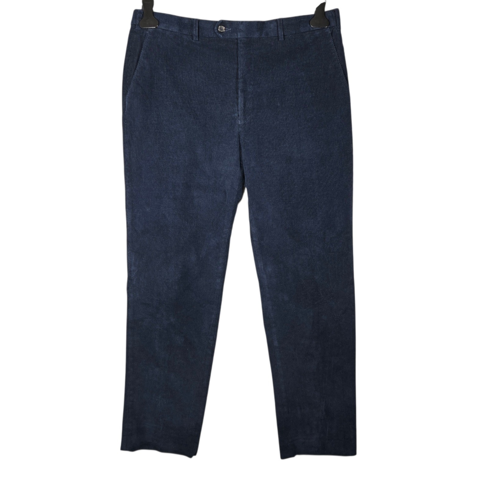 Lauren Ralph Lauren Corduroy Pants Mens 36×32 Navy Blue Straight Leg Trousers