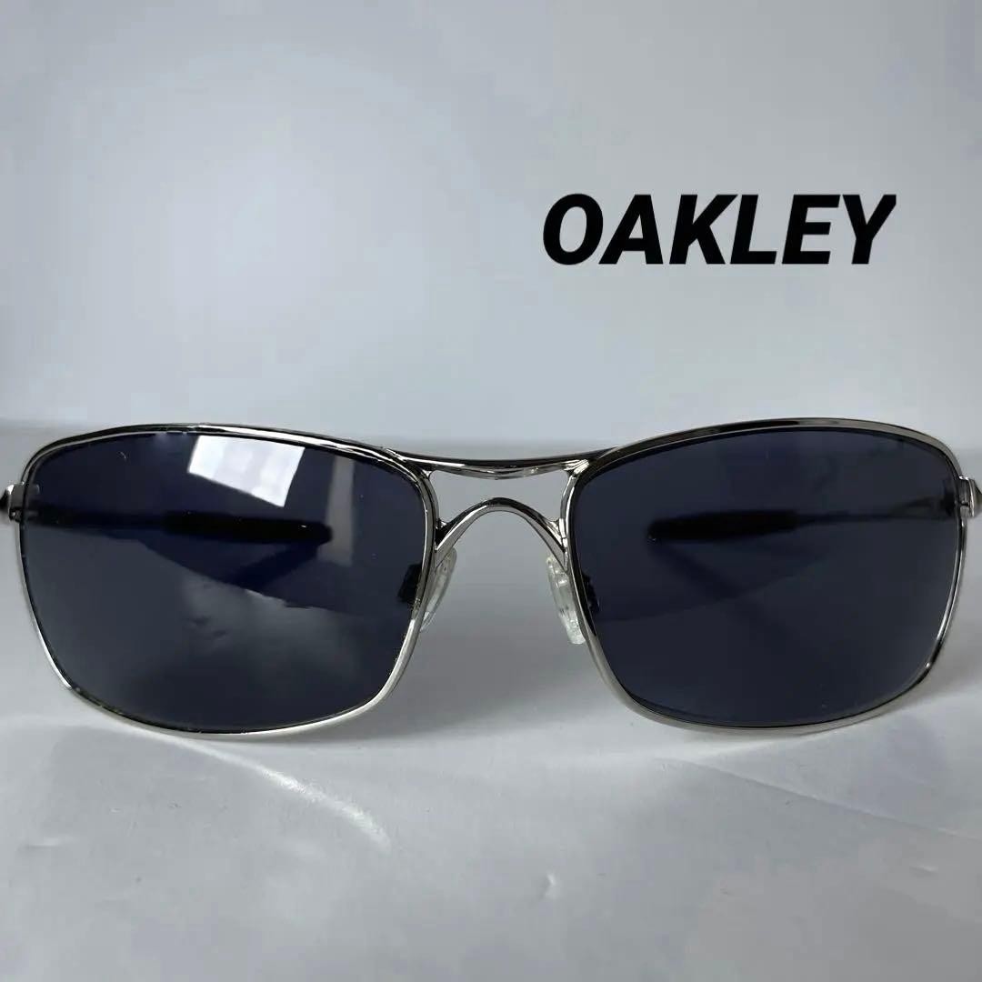 Oakley Crosshair 2.0 Sunglasses Silver Alloy Frame Authentic Vintage
