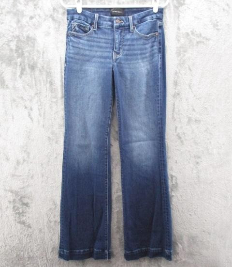 Buckle Black Jeans Womens 26×34 Blue Denim Fit No 53 Flare Bootcut Y2K Retro
