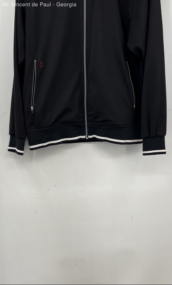 Reebok Full Zip Lightweight Jacket Men’s Size Large Black Casual