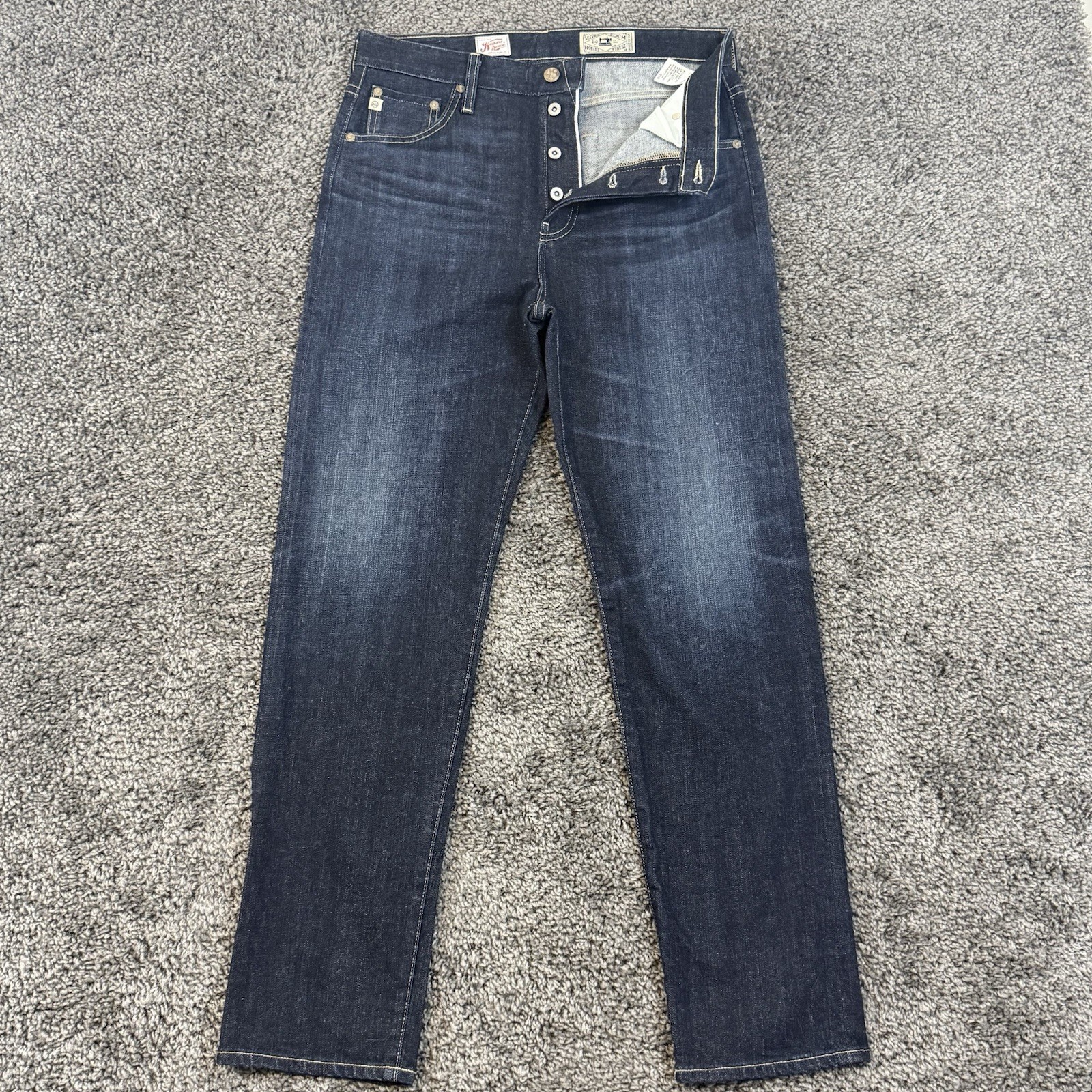 Adriano Goldschmeid Selvage Kaihara Japanese Denim Jeans 31R Phoebe Extended