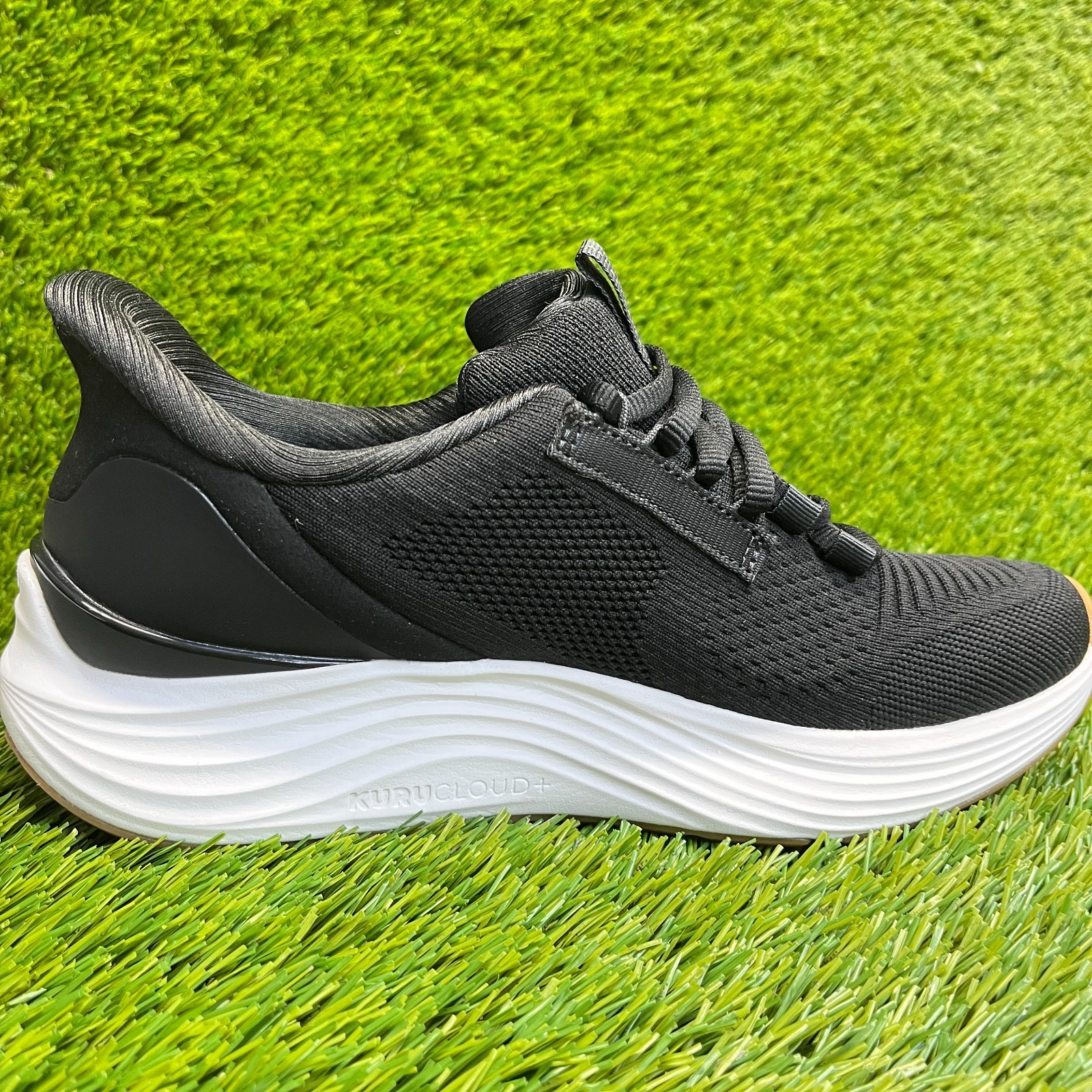 Kuru Atom 2 Womens Size 8 Black White Athletic Running Walking Shoes Sneakers