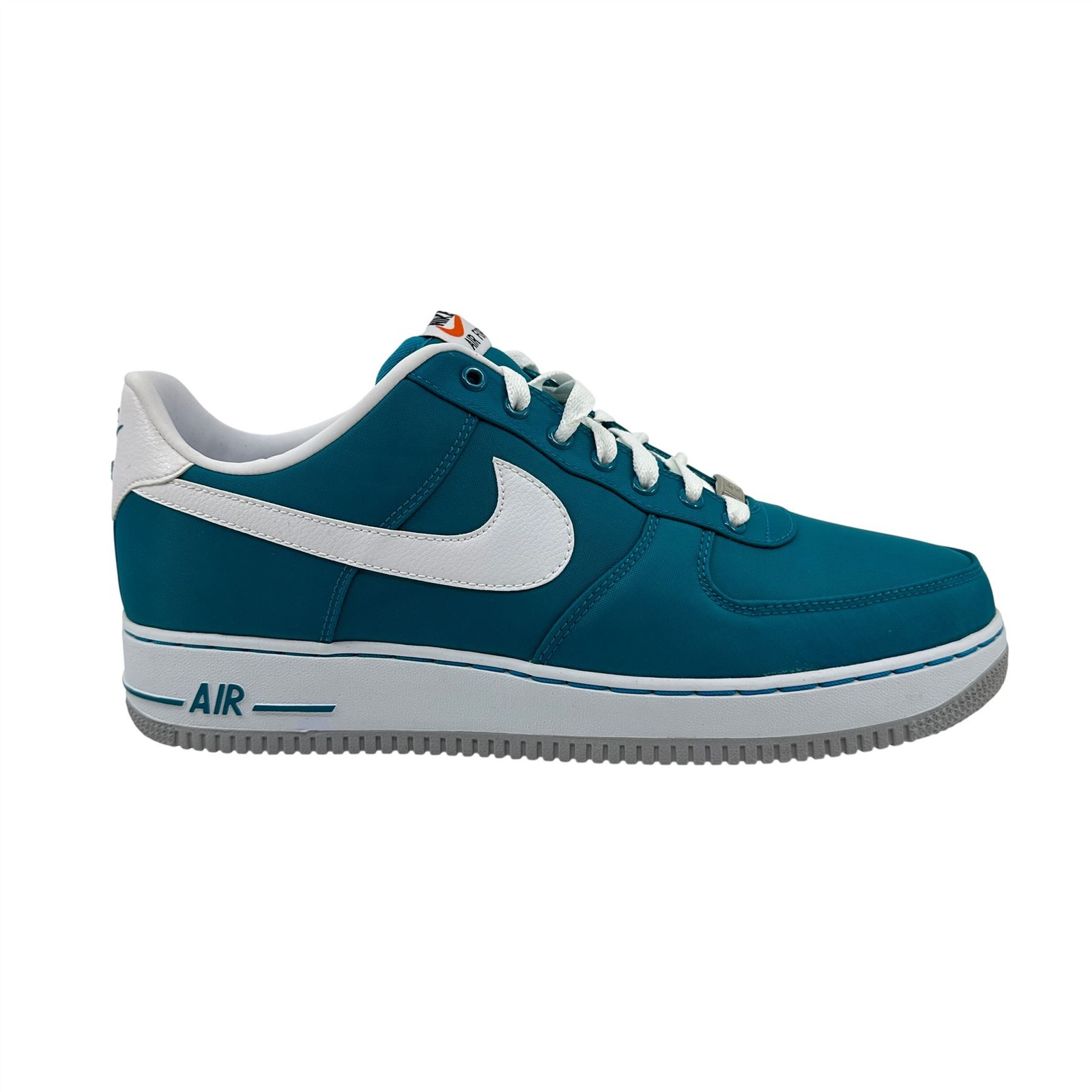 Nike Air Force 1 Tropical Teal Grey Mens Athletic Sneaker