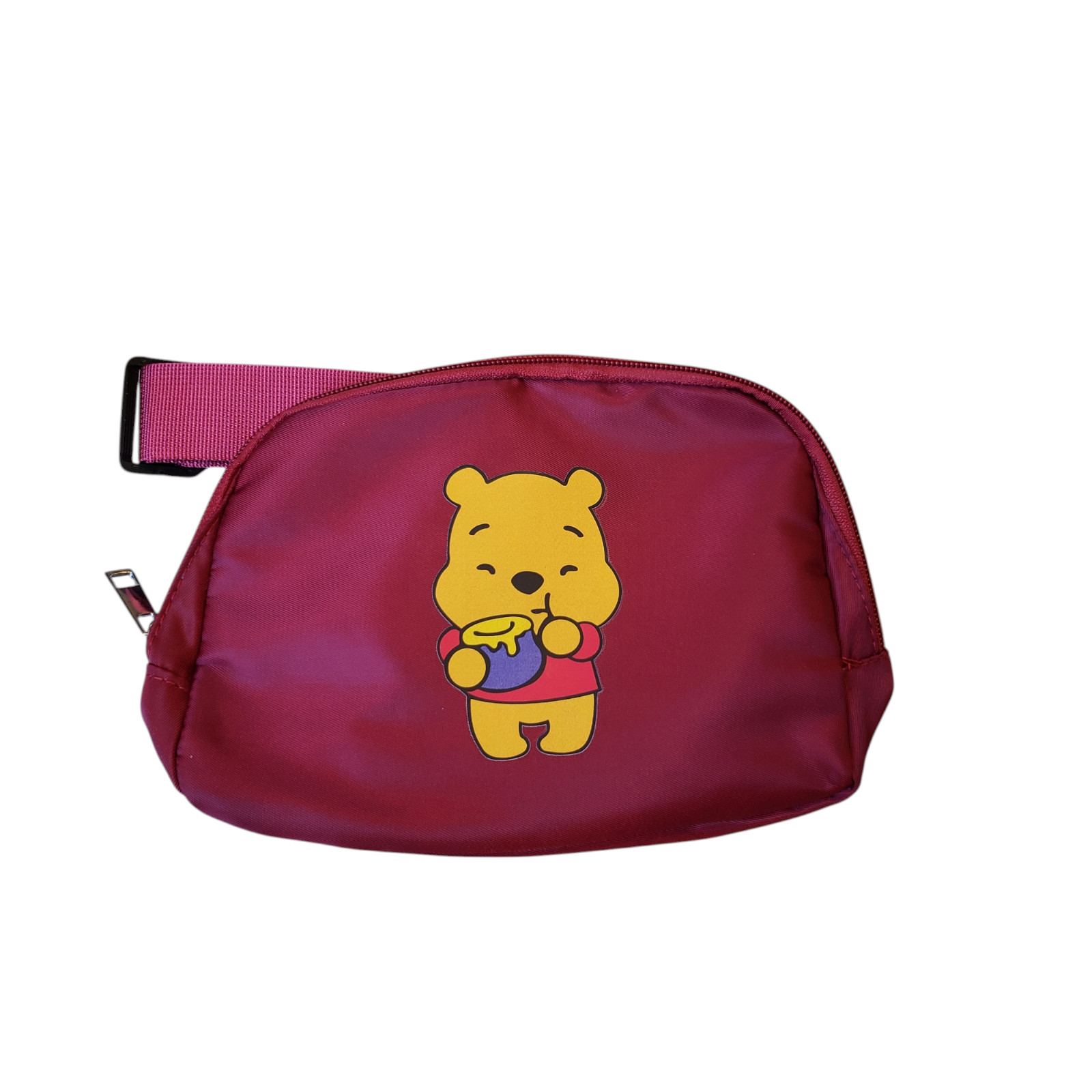 Chibi Winnie the Pooh Fanny Pack Belt Bag Red NWT