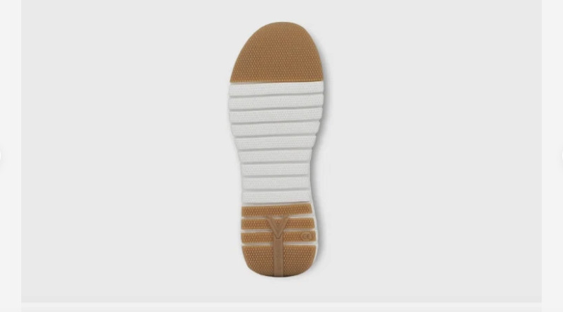 Vionic Uptown Sneaker Ivory Leather 8.5