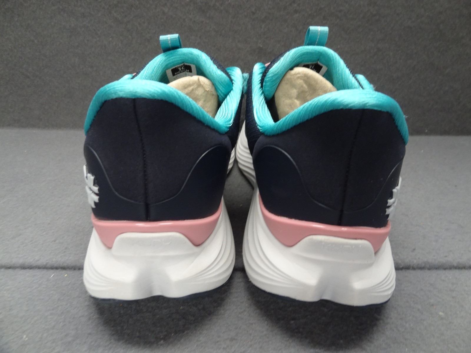 Kuru Women 10 M Atom 2 Sneakers Night Blue Teal Lace-Up Comfort Cloud 211106100