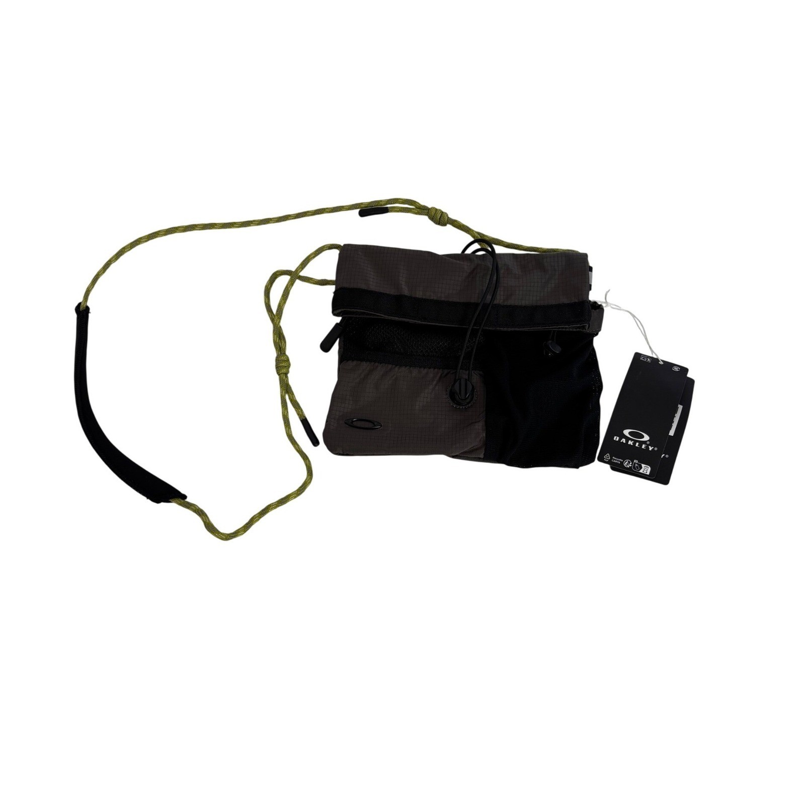 Oakley Reserve Pouch Granite Gray Ripstop Crossbody Bag NEW Outdoors