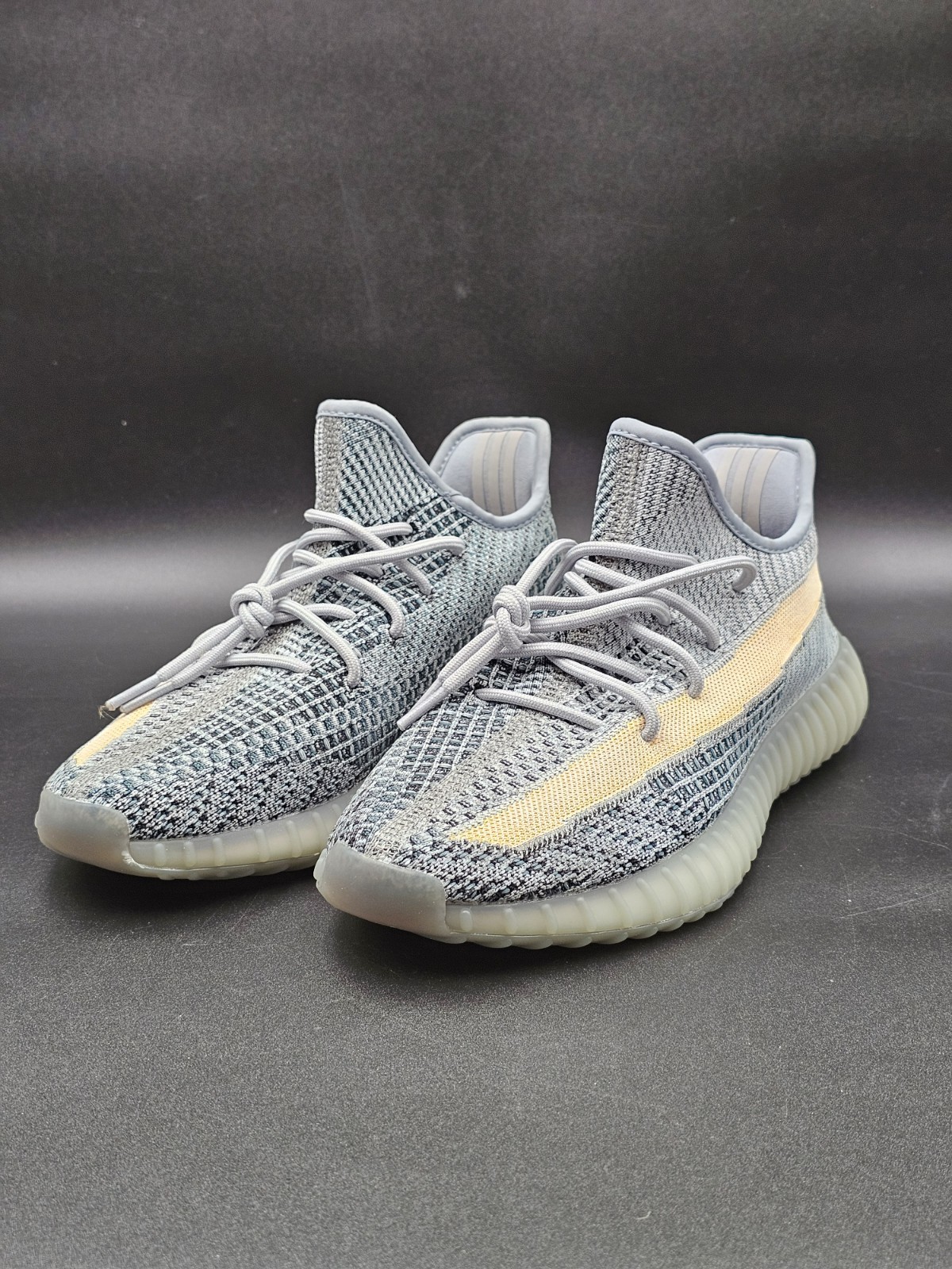 Size 9 – Adidas Yeezy Boost 350 V2 Ash Blue Brand New Og All Ds Blue Grey