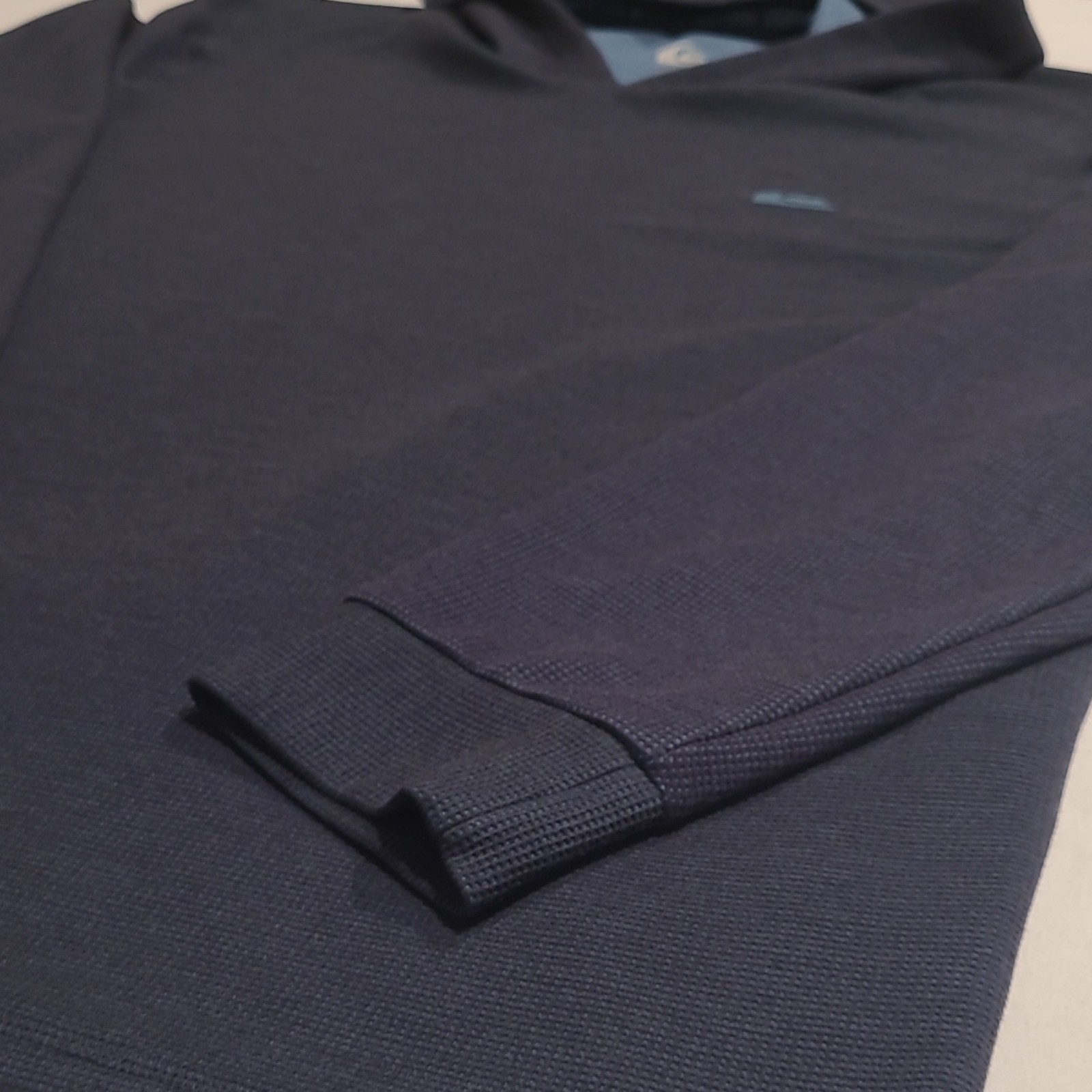 QuikSilver Men’s Blue Long Sleeve DRYFLIGHT Hooded Shirt Size XXL