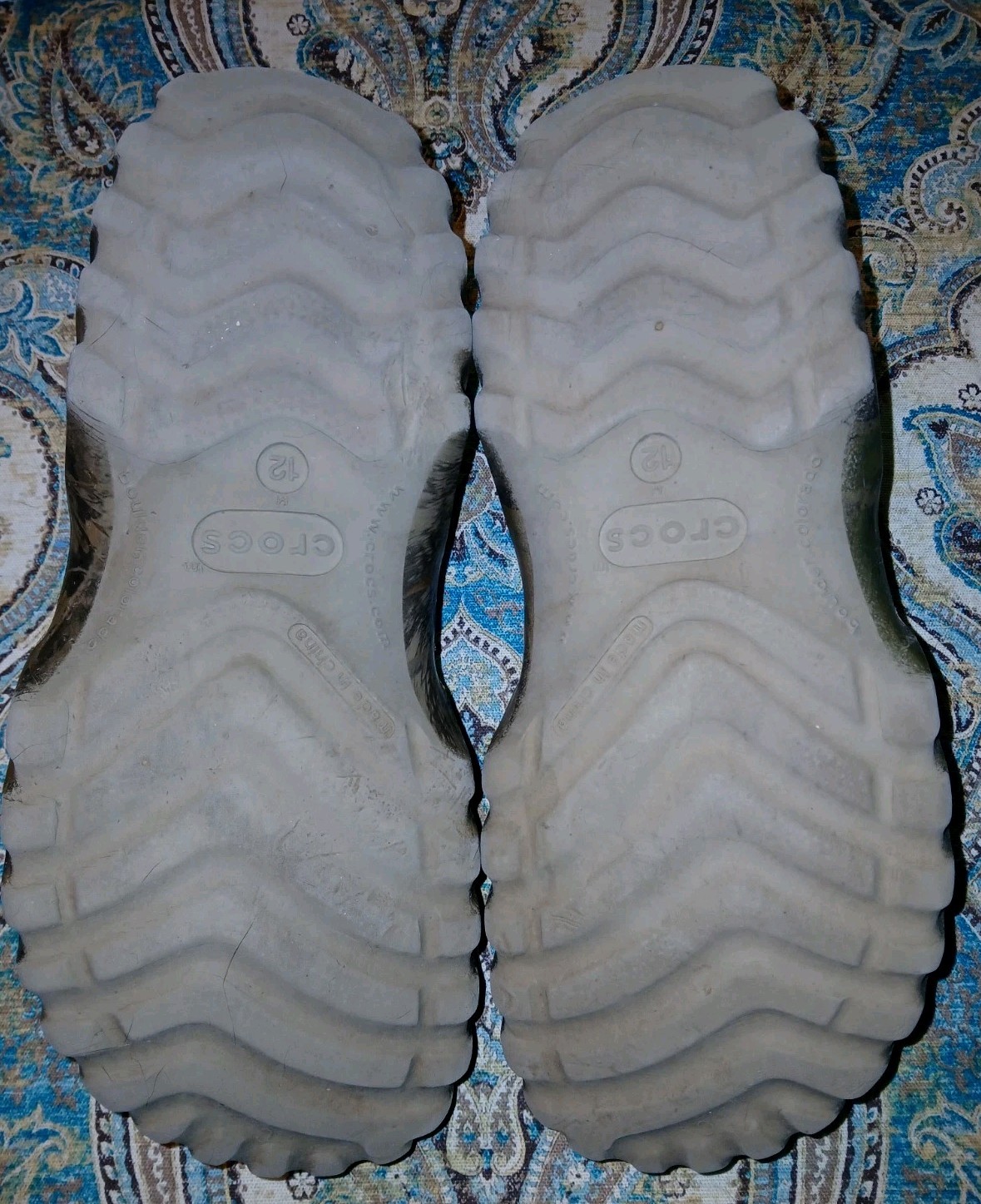 TrueTIMBER Crocs Off-Road O2 Octane Outdoor Crocs for Men CAMOUFLAGE Adjustable